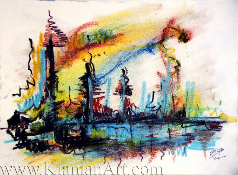 Malihe Kianian - no name - Paintings  