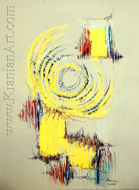 Malihe Kianian - no name - Paintings  