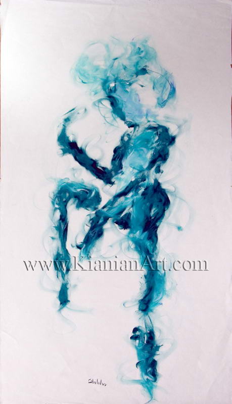 Malihe Kianian - no name - Fast Painting  