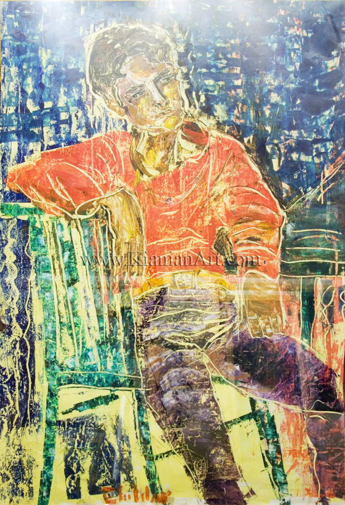 Malihe Kianian - no name - Fast Painting  