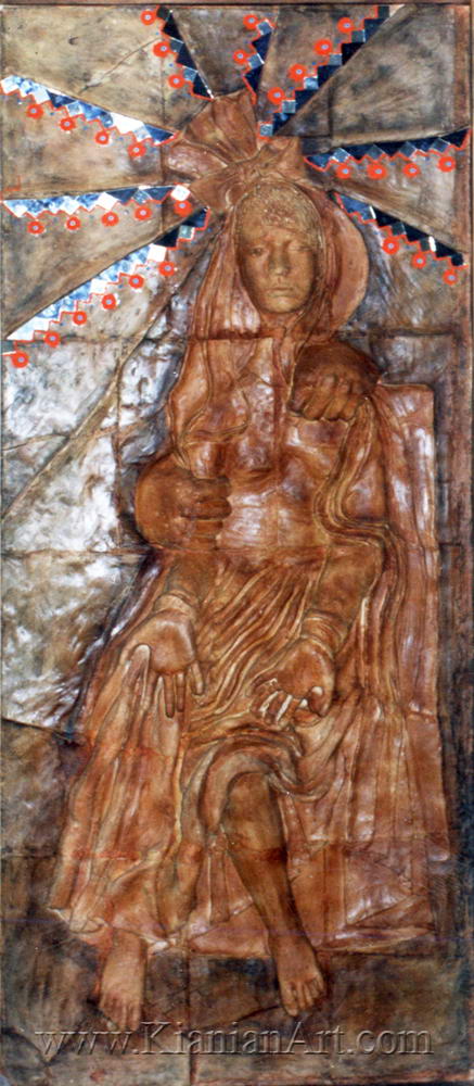 Malihe Kianian - Bride - High Relief  