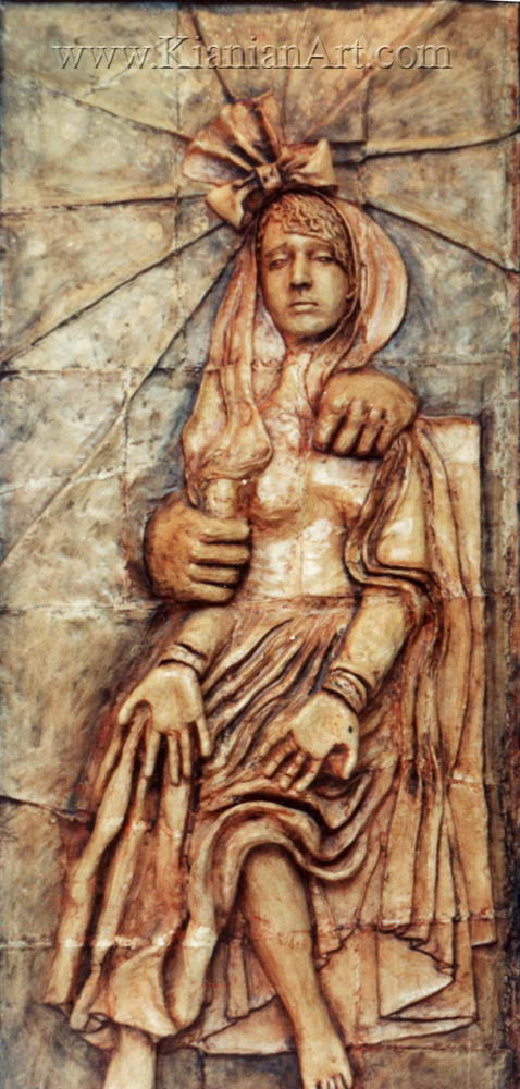 Malihe Kianian - Bride - High Relief  