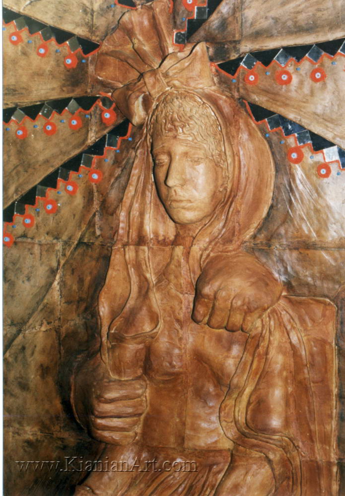 Malihe Kianian - Bride - High Relief  