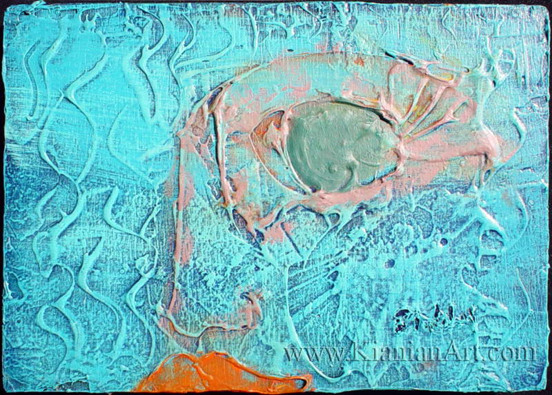 Malihe Kianian - Green-Eyed - High Relief  