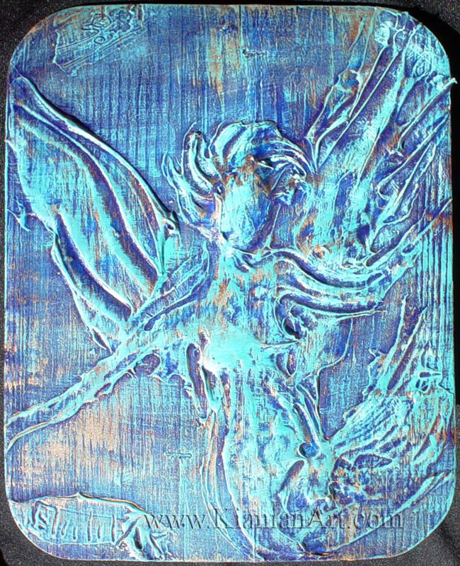 Malihe Kianian - The soul travel - High Relief  