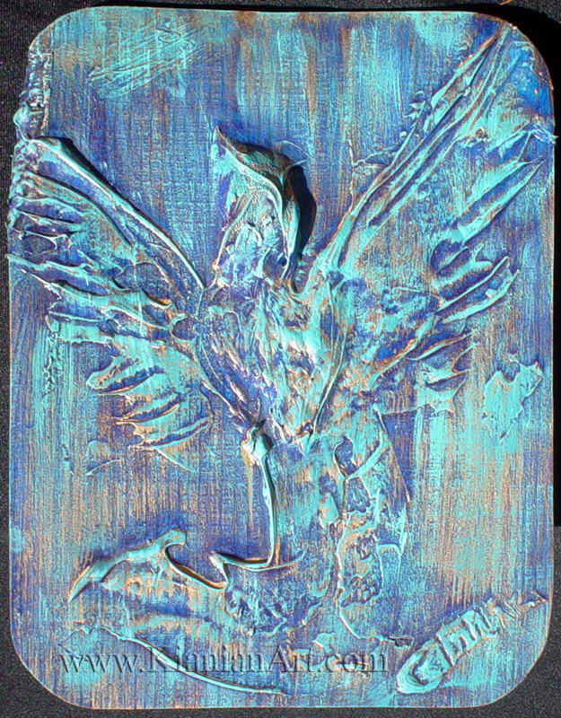 Malihe Kianian - The soul travel - High Relief  
