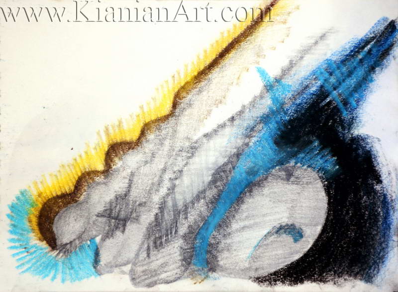 Malihe Kianian - no name - Paintings  