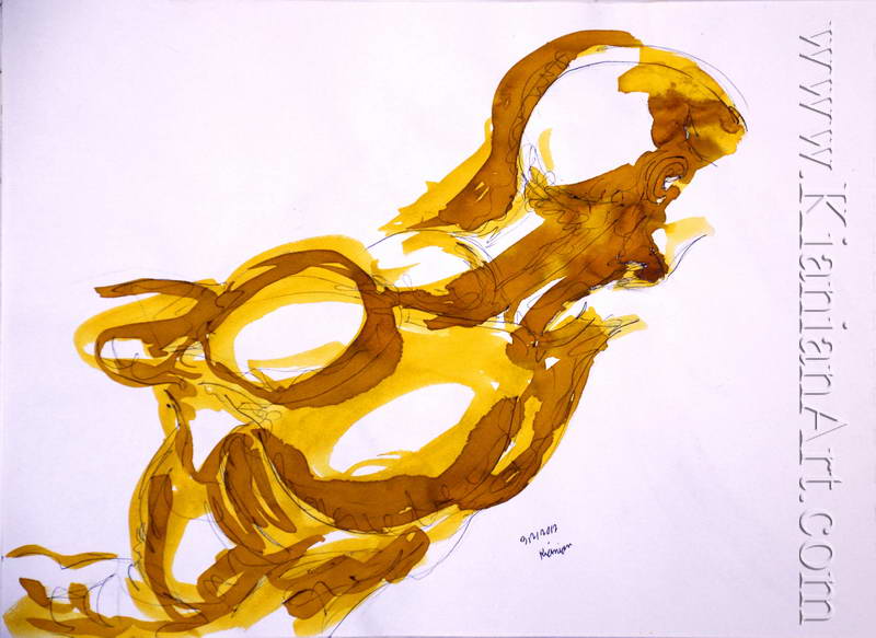 Malihe Kianian - no name - Paintings  