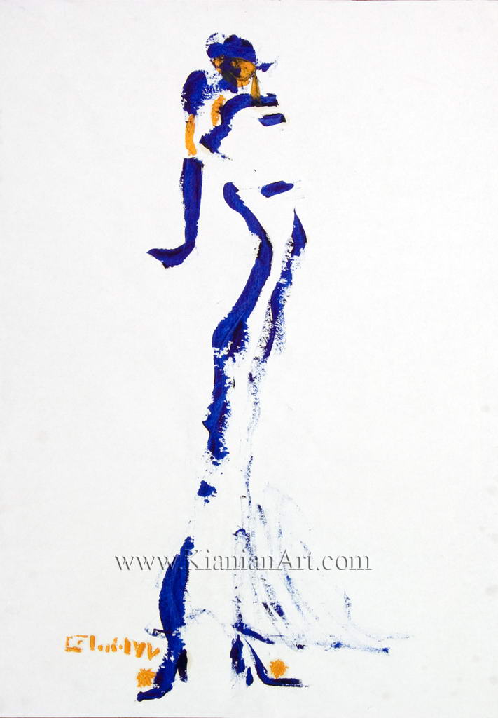 Malihe Kianian - no name - Fast Painting  