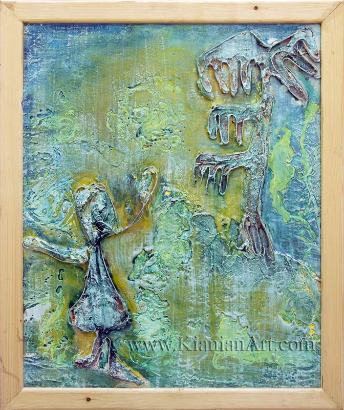 Malihe Kianian - no name - High Relief  