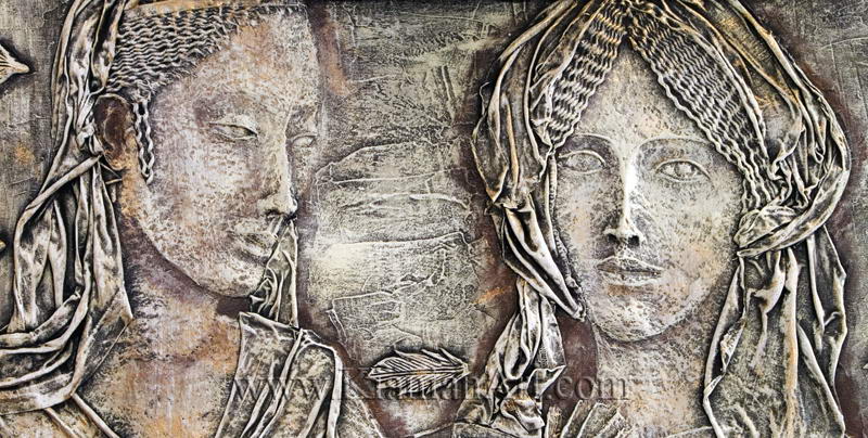 Malihe Kianian - The Jesus - High Relief  