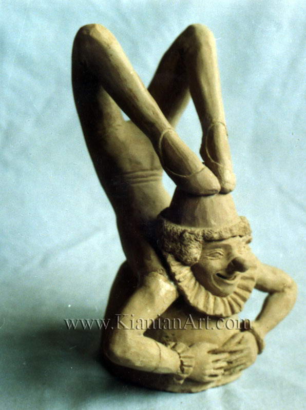 Malihe Kianian - The HARLEQUIN - Sculpture  