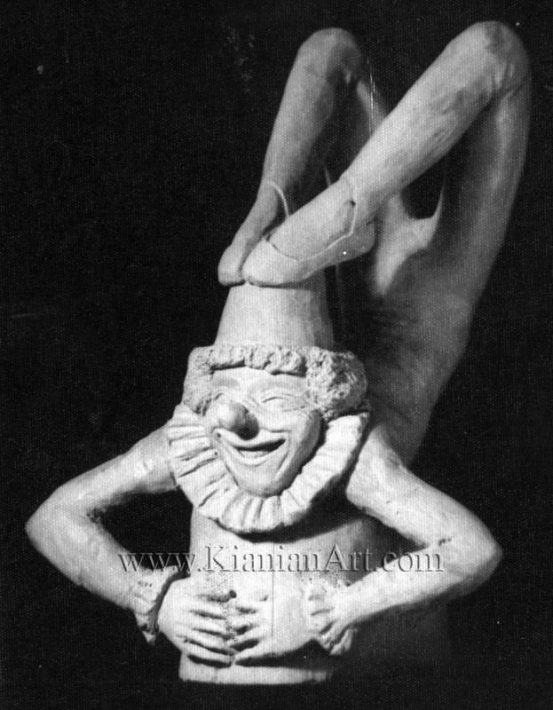 Malihe Kianian - The HARLEQUIN - Sculpture  