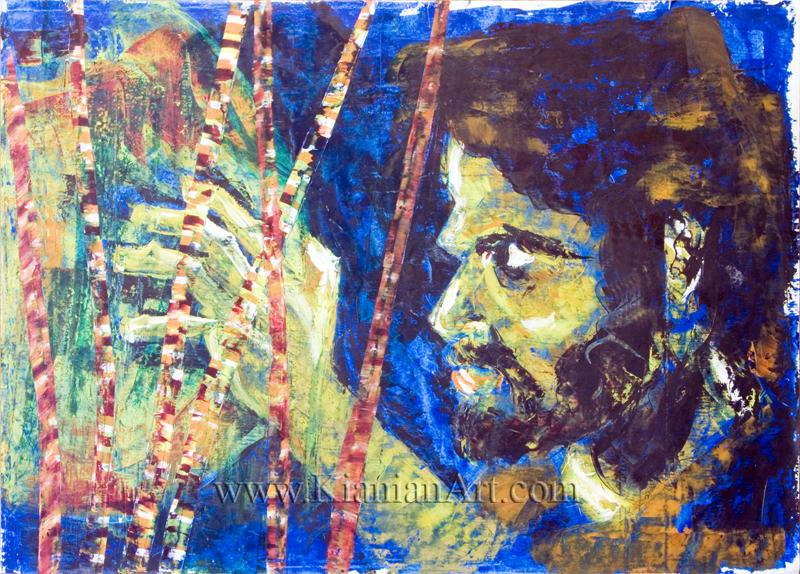 Malihe Kianian - no name - Fast Painting  
