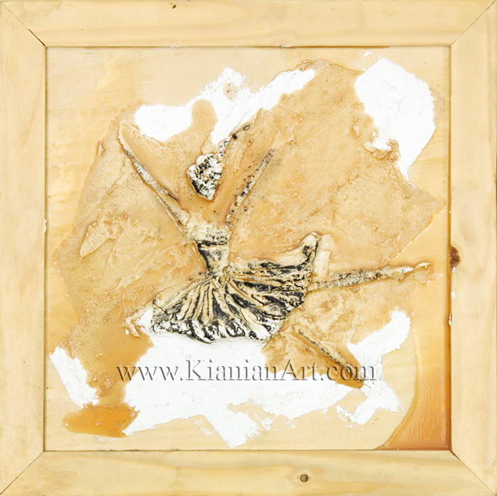Malihe Kianian - Jump - High Relief  