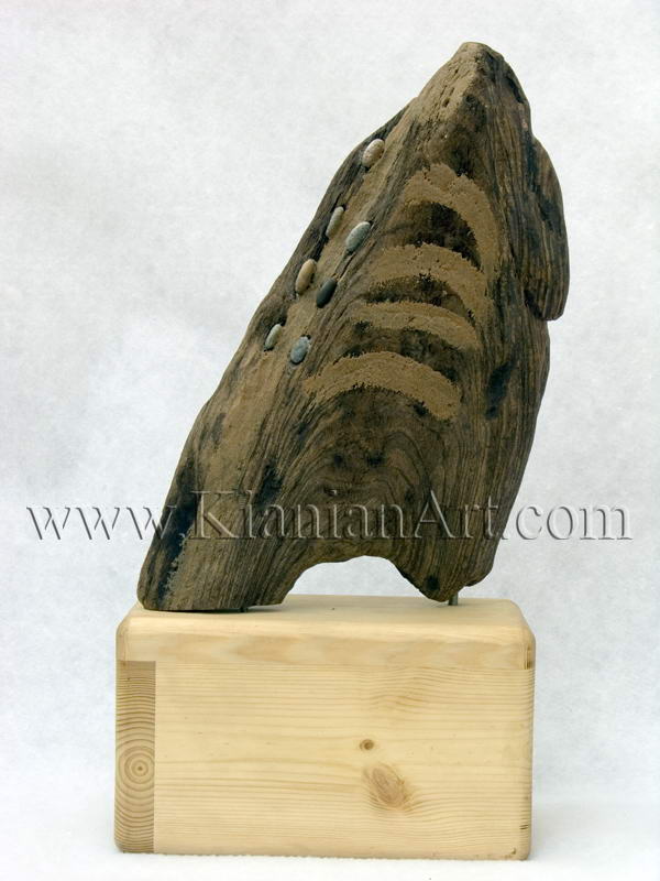 Malihe Kianian - ancient Cow - Sculpture  