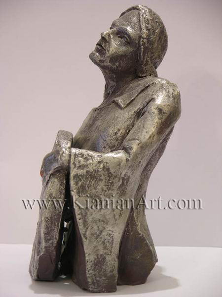Malihe Kianian - Daf zan - Sculpture  