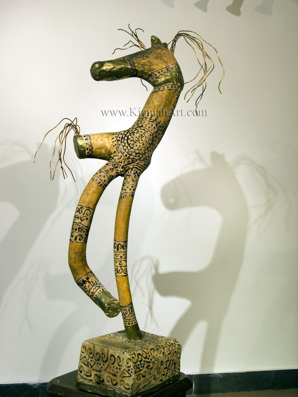Malihe Kianian - The Horse - Sculpture  