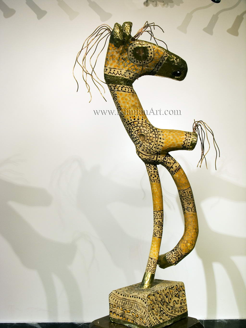 Malihe Kianian - The Horse - Sculpture  