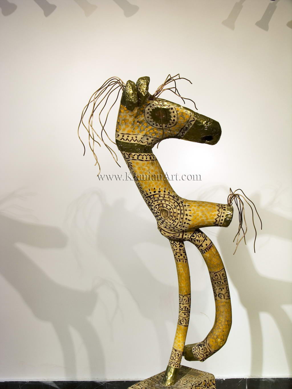 Malihe Kianian - The Horse - Sculpture  