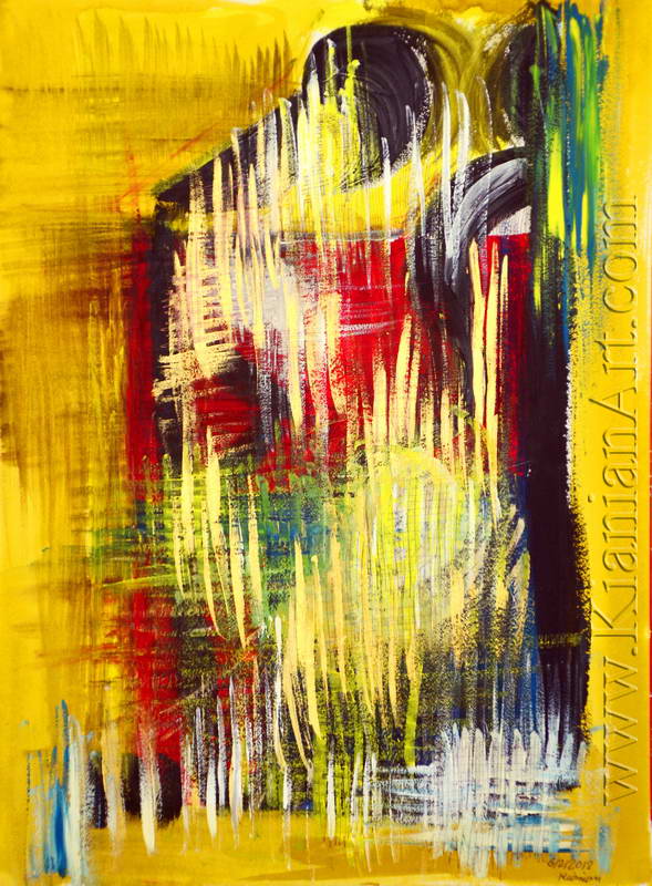 Malihe Kianian - no name - Paintings  