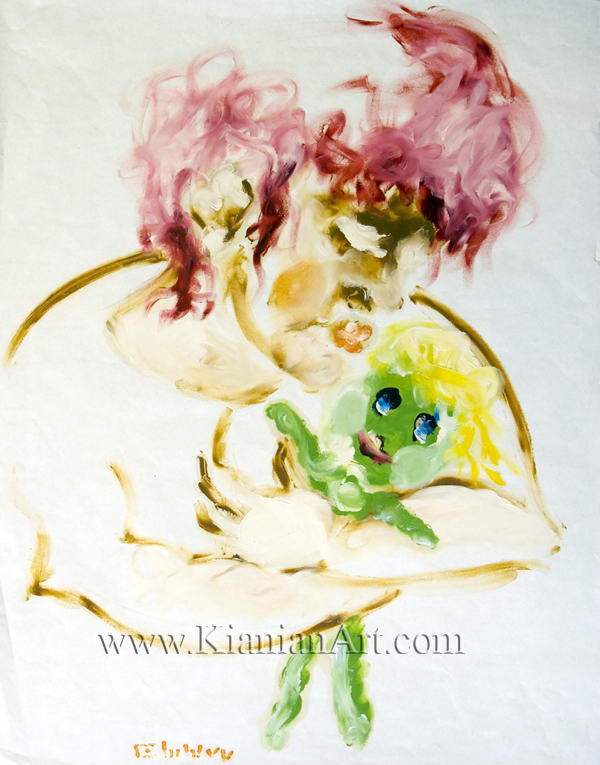 Malihe Kianian - no name - Fast Painting  