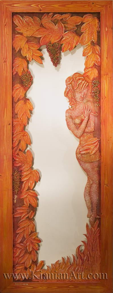 Malihe Kianian - The Grape Garden - High Relief  