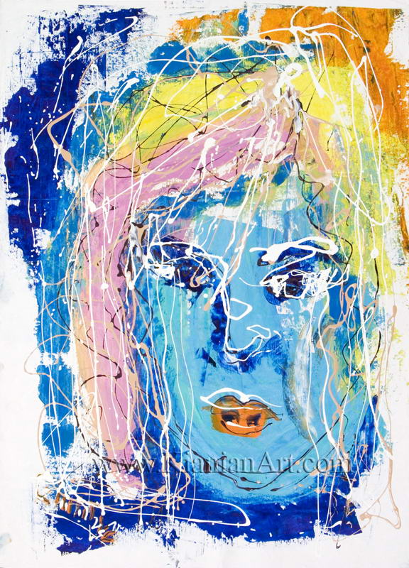 Malihe Kianian - no name - Fast Painting  