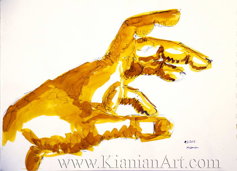 Malihe Kianian - no name - Paintings  