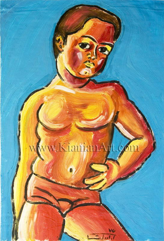 Malihe Kianian - Ramin - Fast Painting  