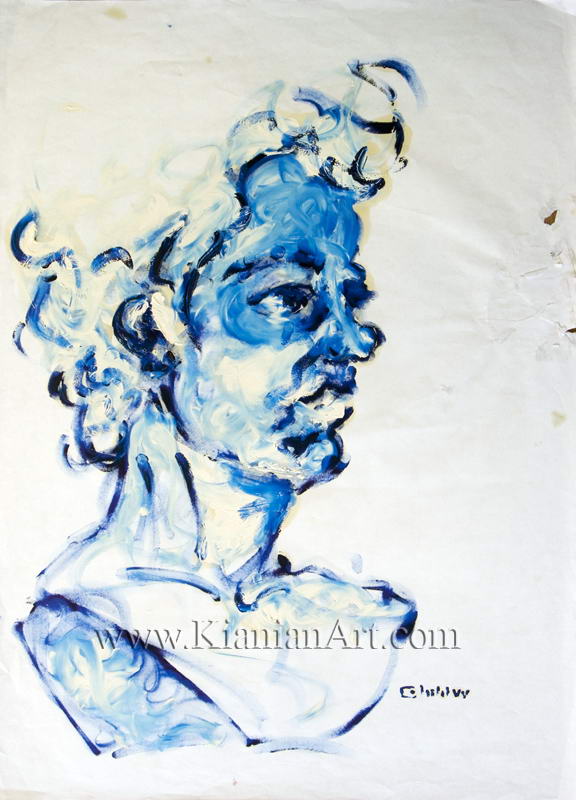 Malihe Kianian - no name - Fast Painting  