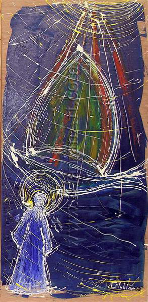 Malihe Kianian - The Mind - Fast Painting  