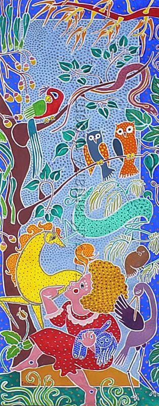 Malihe Kianian - The dream - Paintings  