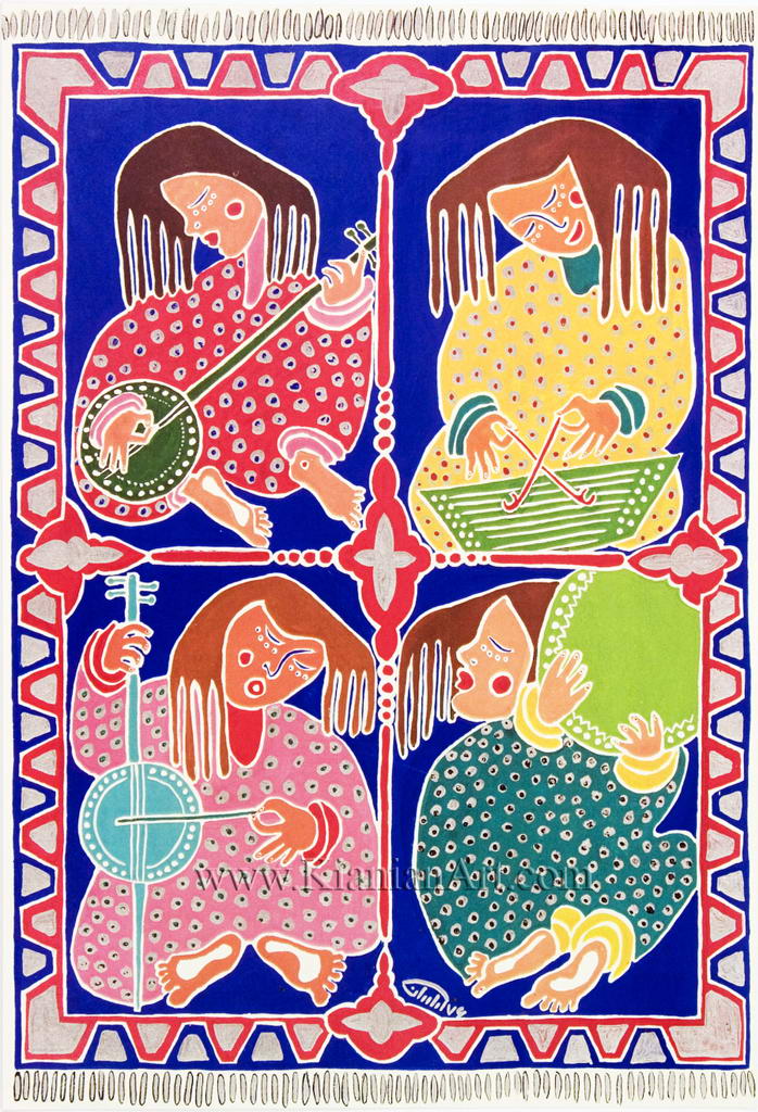 Malihe Kianian - Iranian instrument - Paintings  