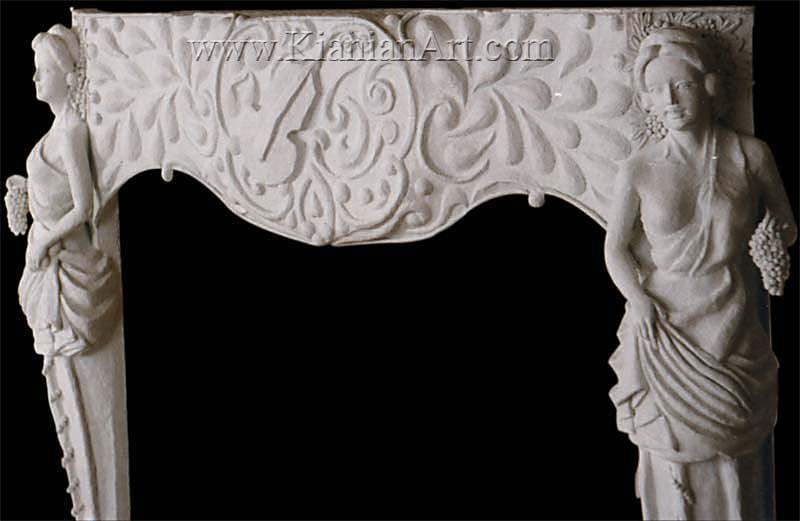 Malihe Kianian - The fire place/grate - Sculpture  