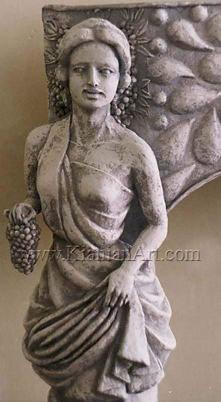 Malihe Kianian - The fire place/grate - Sculpture  