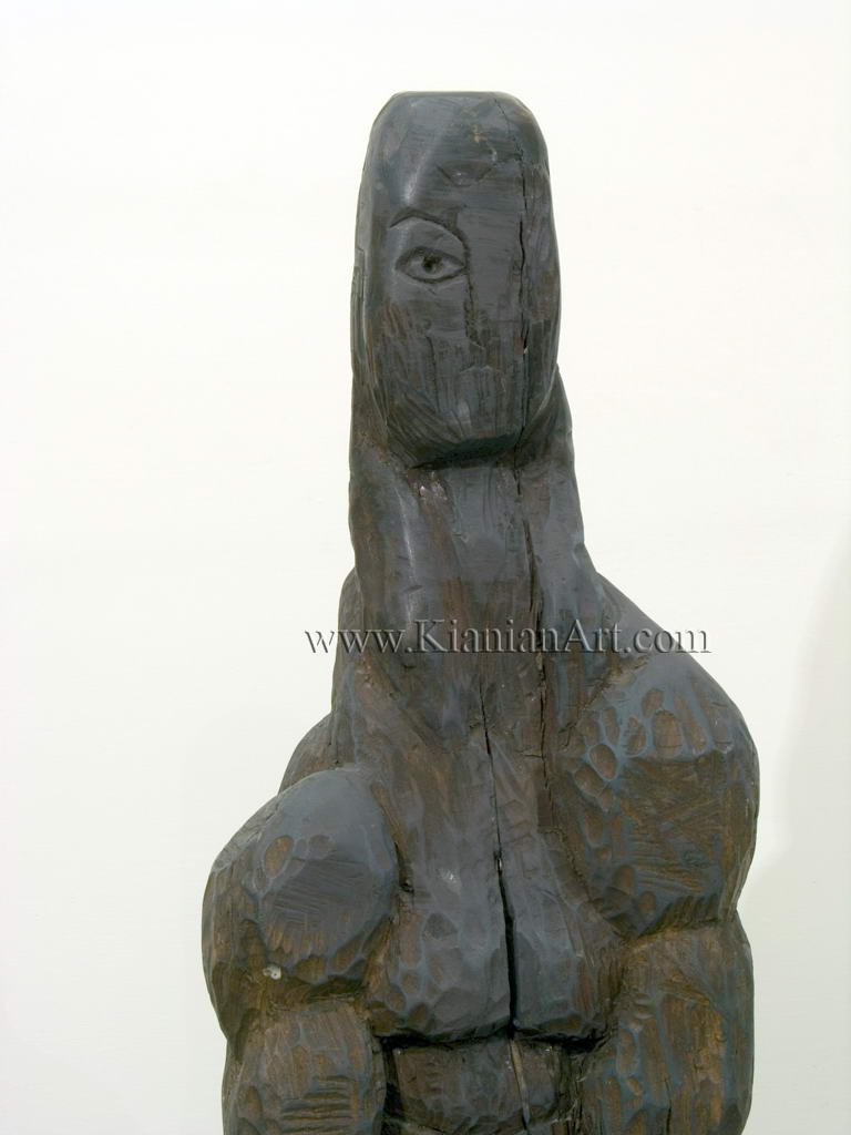 Malihe Kianian - The traditional sportman - Sculpture  