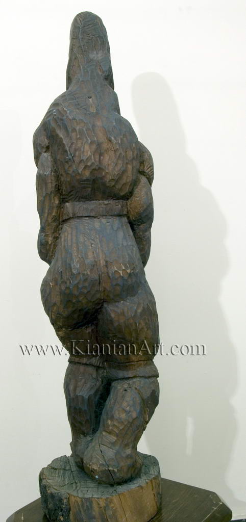 Malihe Kianian - The traditional sportman - Sculpture  