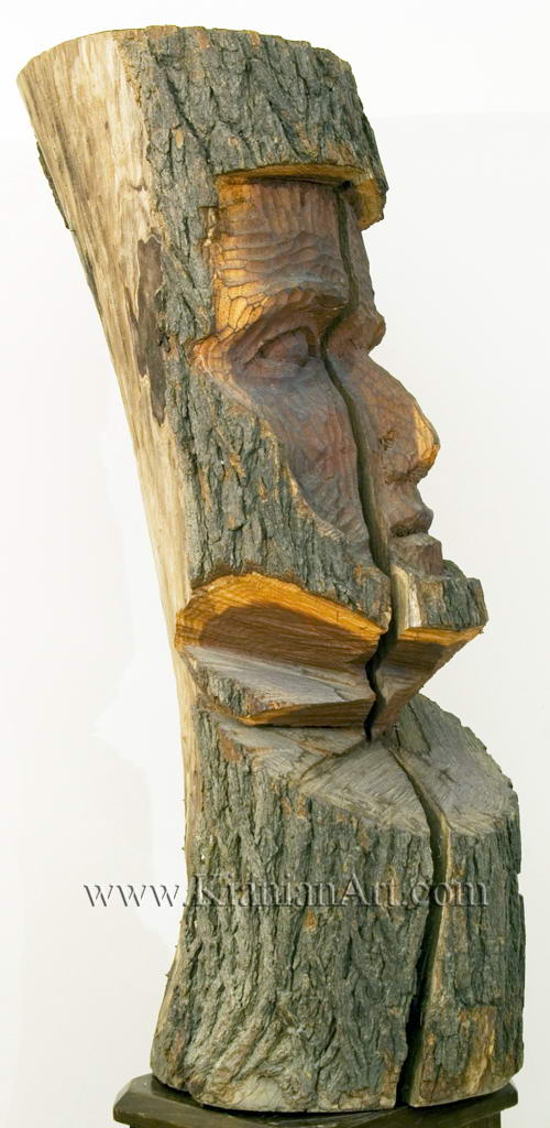 Malihe Kianian - Broken face - Sculpture  