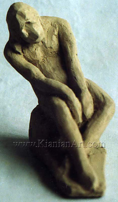 Malihe Kianian - The fatigue/exhaustion - Sculpture  