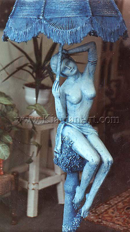 Malihe Kianian - The lampshade - Sculpture  