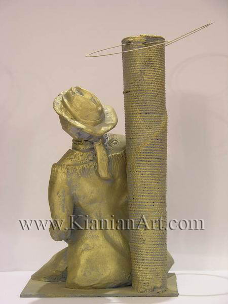 Malihe Kianian - Goldan - Sculpture  