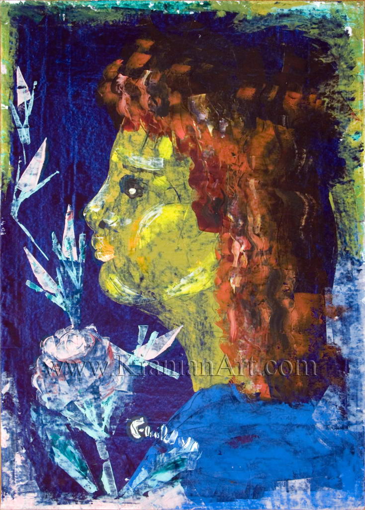 Malihe Kianian - no name - Fast Painting  