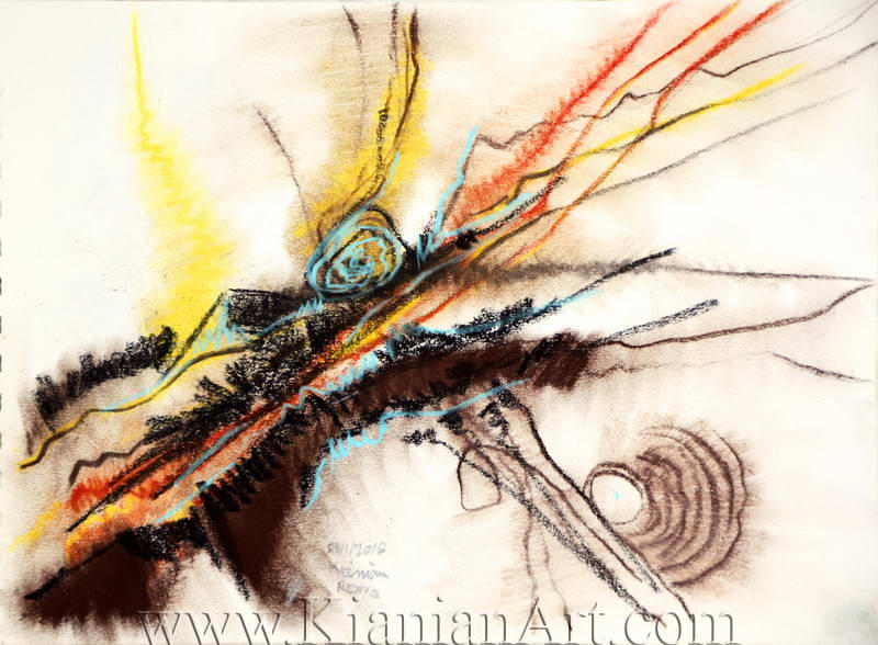 Malihe Kianian - no name - Paintings  