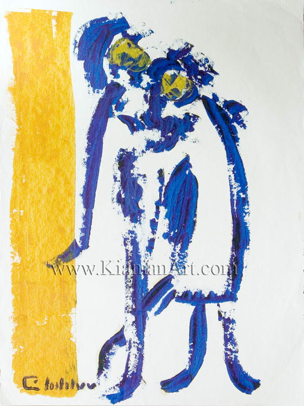 Malihe Kianian - no name - Fast Painting  