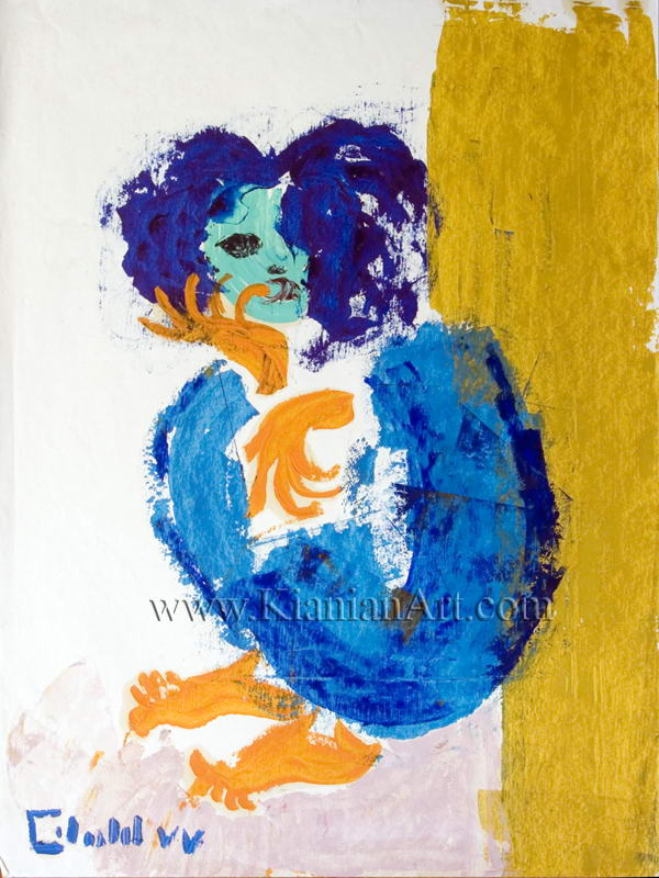 Malihe Kianian - no name - Fast Painting  