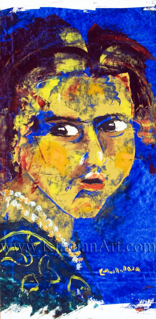 Malihe Kianian - no name - Fast Painting  