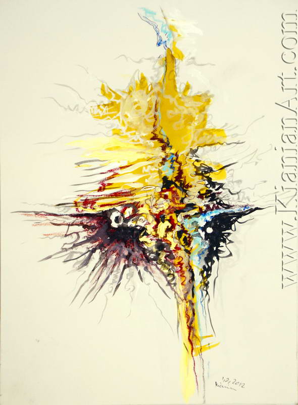 Malihe Kianian - no name - Paintings  