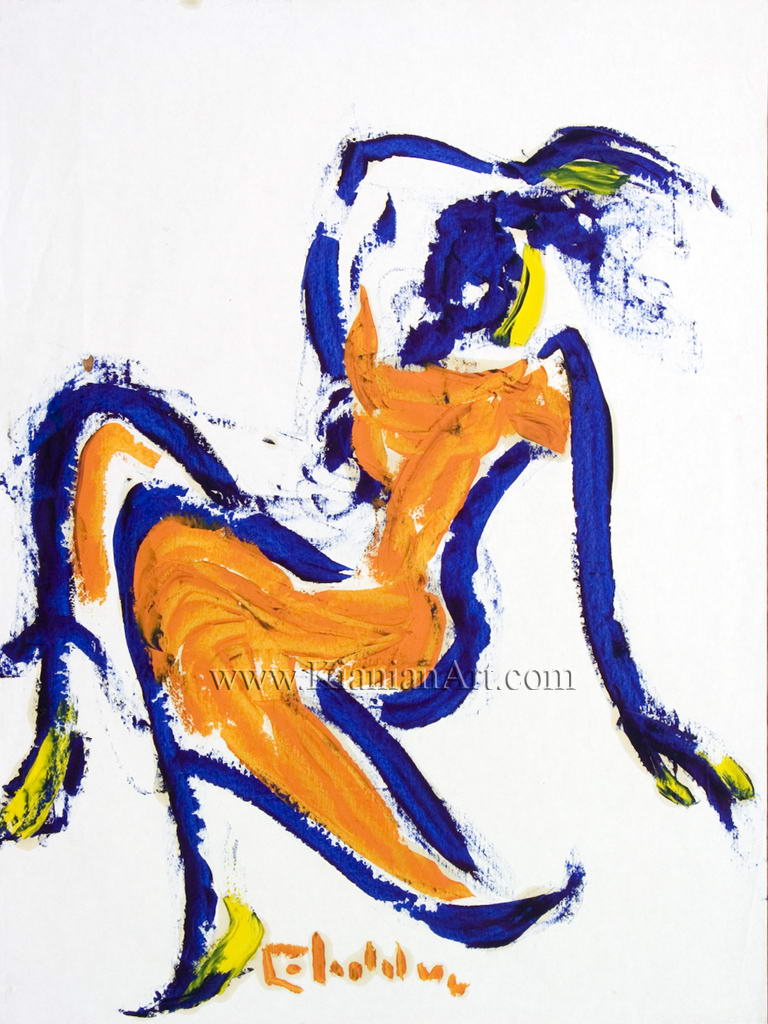 Malihe Kianian - no name - Fast Painting  