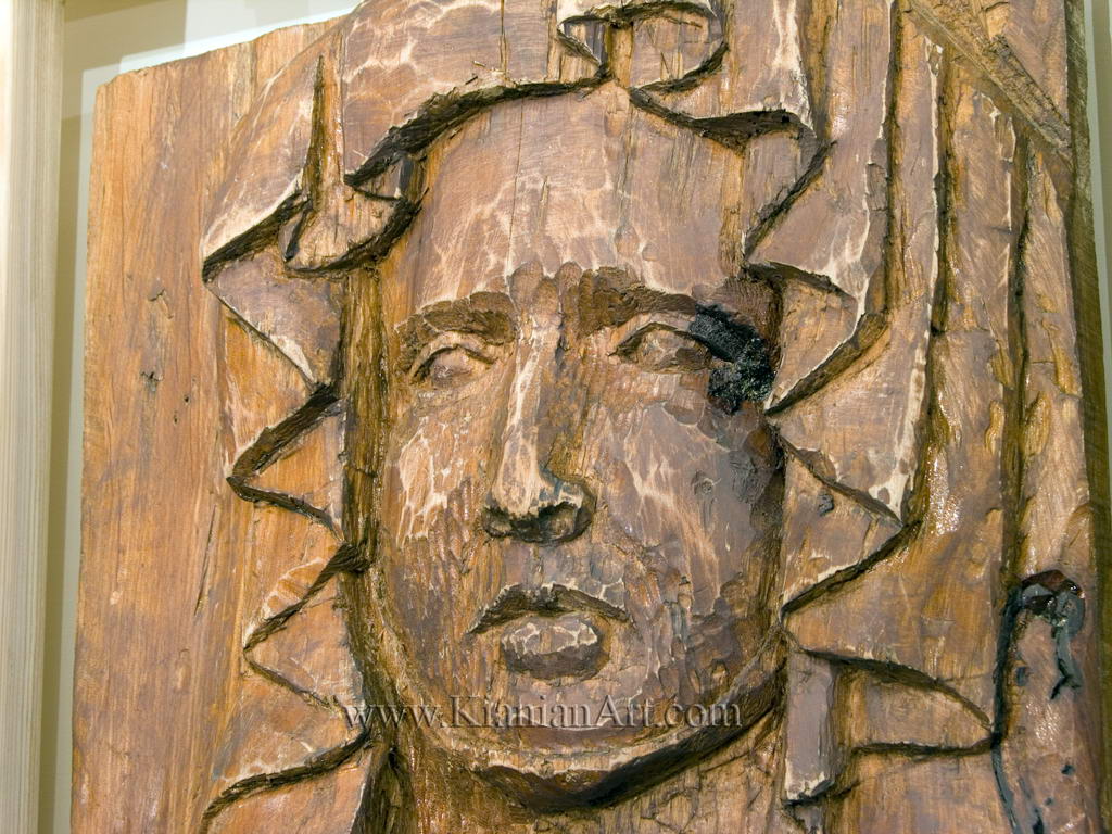 Malihe Kianian - The Mother & her child - High Relief  